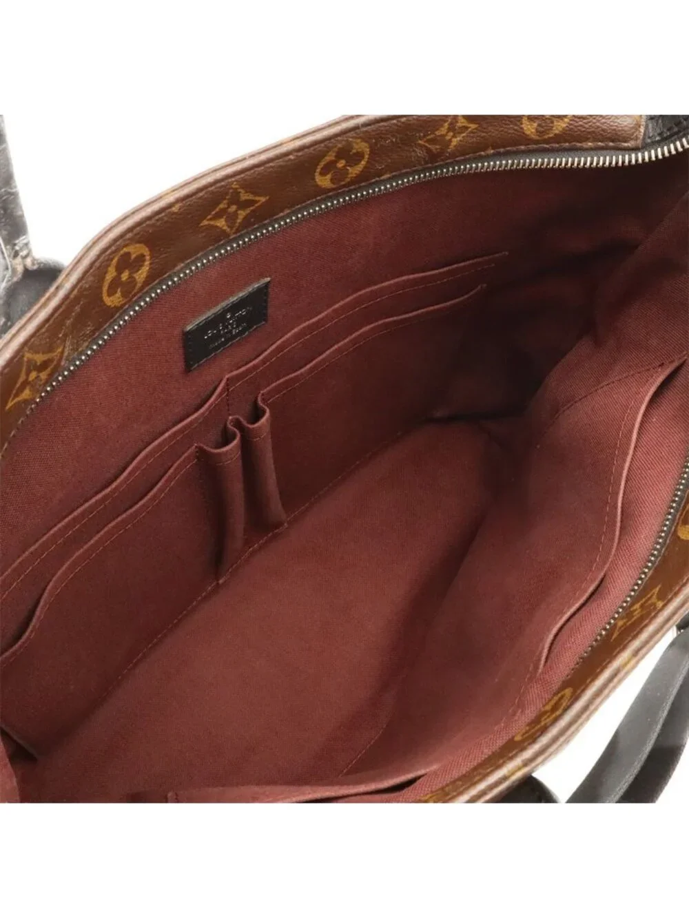 Louis Vuitton Monogram Macassar 7 DW Business Briefcase Document Purse Tote